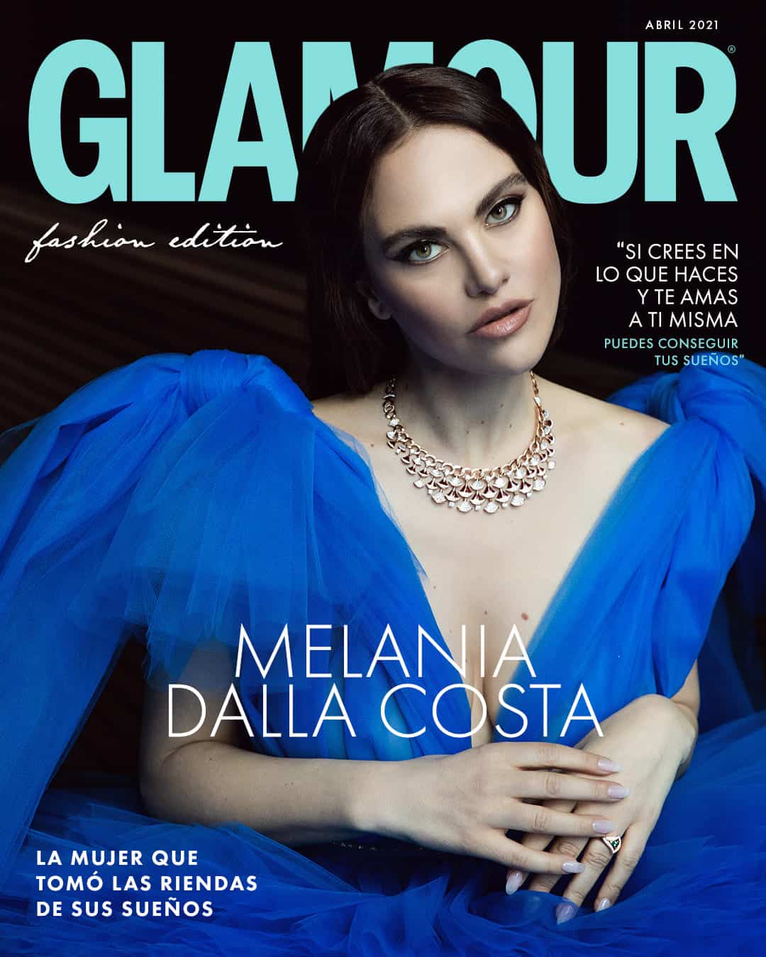 Melania Dalla Costa cover Glamour Messico e America Latina